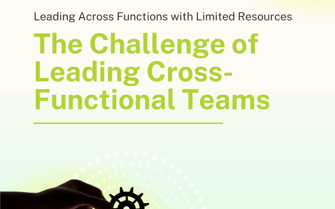 Leading Across Functions with Limited Resources: The Challenge of Leading Cross-Functional Teams